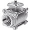 Ball valve Series: VZBA Stainless steel Internal thread (BSPP) PN63
